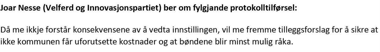 Protokoll Busthorn Ikke Forstår Konsekvensene