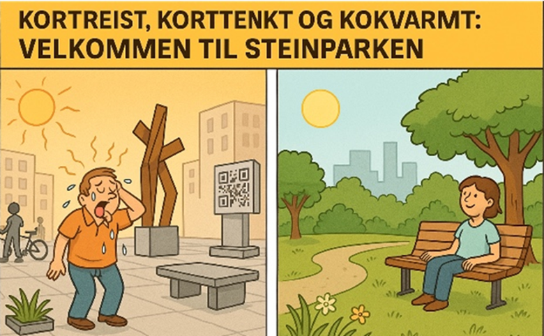 Grøntområder ofres for betong og asfalt