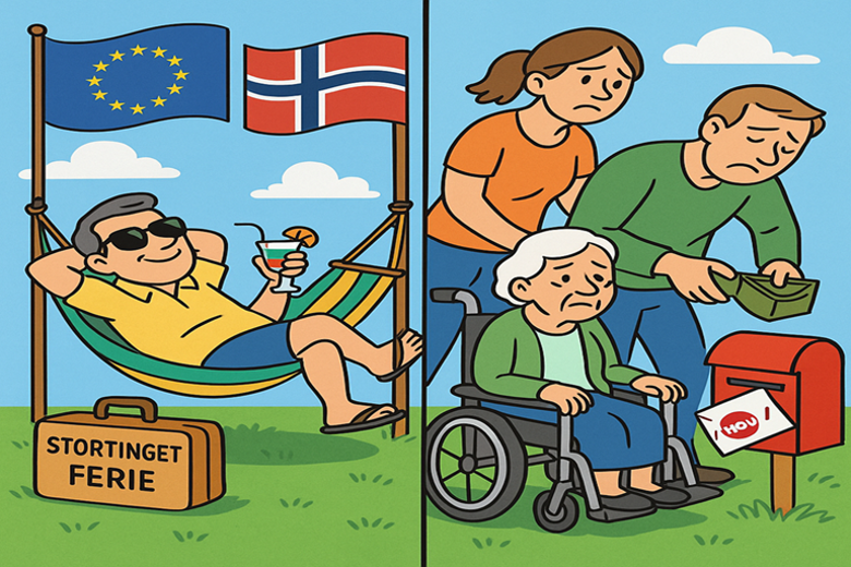 Ferieplan Norge: Politikerne på solseng, pleierne på vakt! 