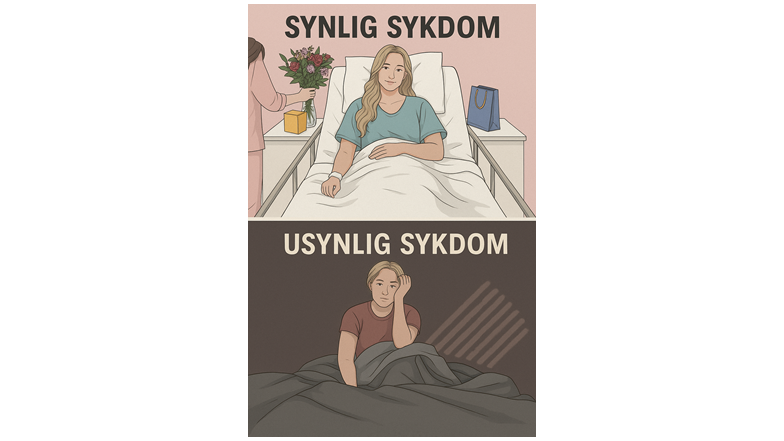 Likebehandling burde vært en selvfølge og ikke en kamp. Det haster å ta usynlig sykdom på alvor.