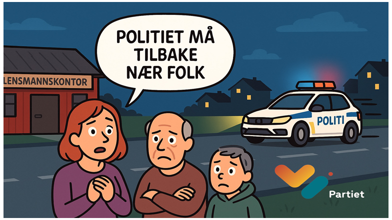 Du skal kunne stole på at politiet stiller opp – uansett hvor du bor.